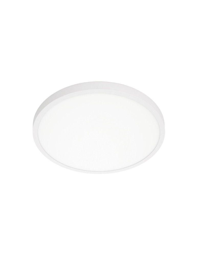 Plafony LED - ITALUX Pelaro Plafon LED zintegrowany 30W 4000K 3000lm Biały PLF-7001-400R-WH-4K - produkt kolory-swiatla.pl 1