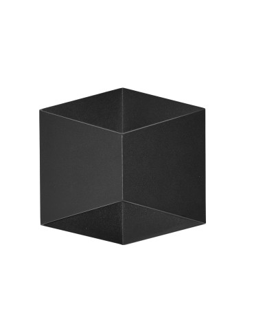 ITALUX Bari Zewnętrzna Ścienna LED zintegrowany 10W 4000K 570lm IP54 Czarny PL-463