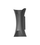 Kinkiety zewnętrzne - ITALUX Dante Zewnętrzna Ścienna LED zintegrowany 6W 4000K 330lm IP54 Czarny PL-356-S - product 1