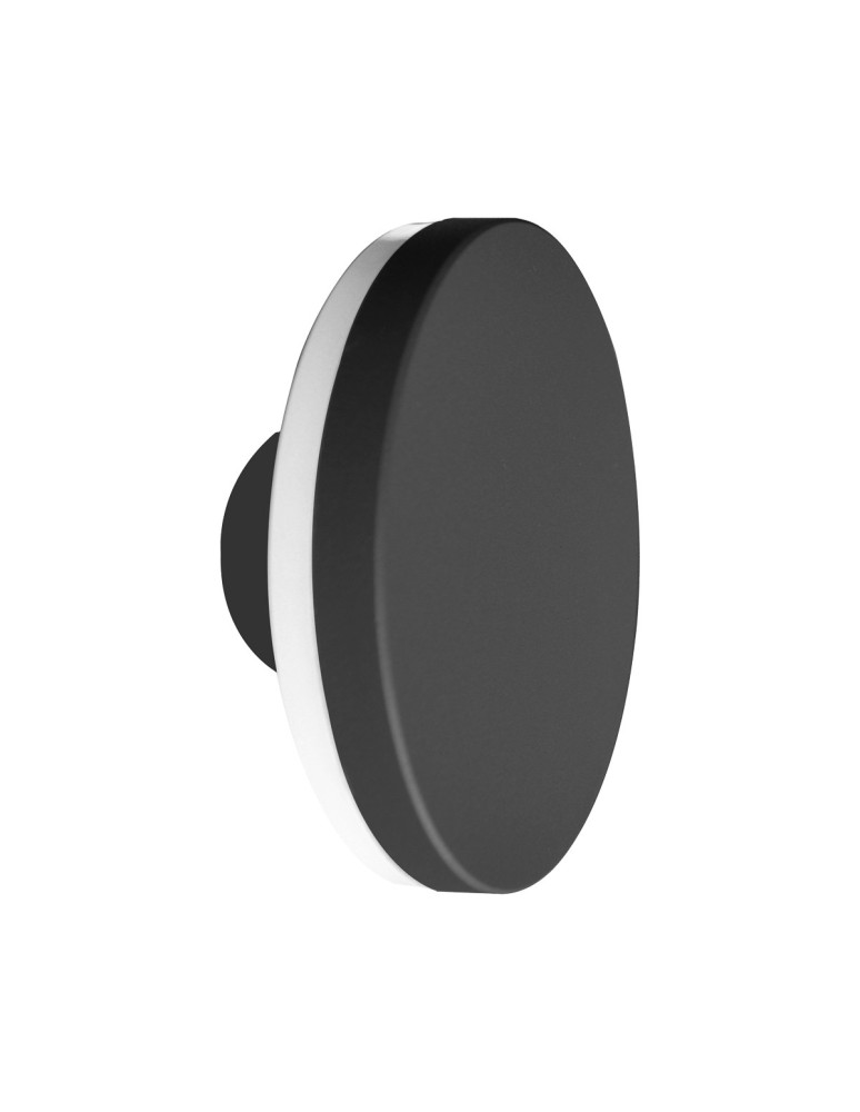 Kinkiety zewnętrzne - ITALUX Viano Zewnętrzna Ścienna LED zintegrowany 12W 4000K 860lm IP54 Czarny PL-270 - produkt kolory-swiatla.pl 1