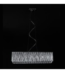 Lampy wiszące - ITALUX Vanessa Wisząca G9 7x42W Chrom P0282-07L-F4QL - produkt 1