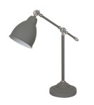 Lampy stołowe do czytania - ITALUX Sonny Biurkowa E27 1x60W Szary MT-HN2054-1-GR - product 1