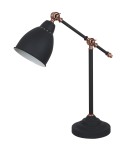 Lampy stołowe do czytania - ITALUX Sonny Biurkowa E27 1x60W Grafitowy/Czerwony MT-HN2054-1-B - product 1
