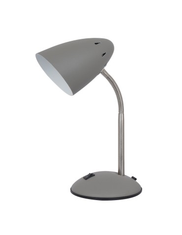 ITALUX Cosmic Biurkowa E27 1x60W Szary MT-HN2013-GR+S.NICK