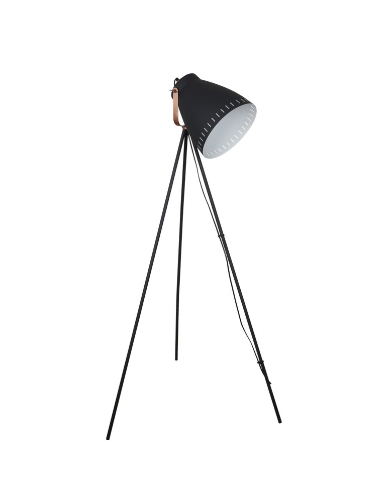 Lampy podłogowe trójnóg - ITALUX Franklin Stojąca E27 1x60W Grafitowy/Czerwony ML-HN3068-B+RC - produkt kolory-swiatla.pl 1