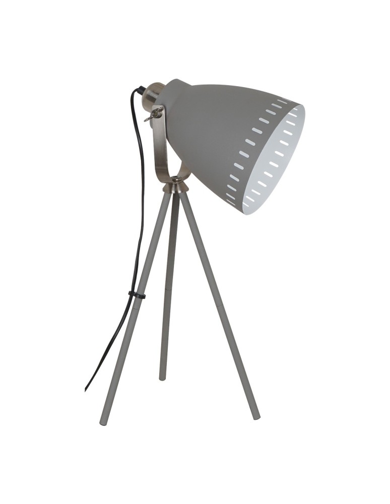 Lampy stołowe do czytania - ITALUX Franklin Stojąca E27 1x60W Szary ML-HN2278-GR+S.NICK - produkt kolory-swiatla.pl 1