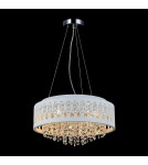 Lampy wiszące glamour - ITALUX Doris Wisząca G9 4x40W Chrom MDM-2582/4W - product 1
