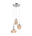 Lampy wiszące - ITALUX Marano Wisząca E14 3x40W Chrom MDM2289/3B - product 1