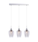 Lampy wiszące - ITALUX Pirita C CR Wisząca E14 3x40W Chrom MDM2286/3C CR - produkt 1