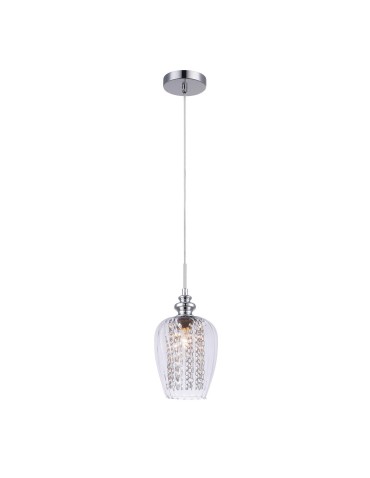 ITALUX Pirita C CR Wisząca E14 1x40W Chrom MDM2286/1C CR