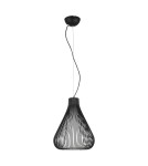 Lampy wiszące - ITALUX Inksis Wisząca E27 1x60W Czarny MDM2245-1 - product 1