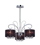Żyrandole glamour - ITALUX Span Wisząca E14 3x40W Czarny MDM1583/3 - product 1