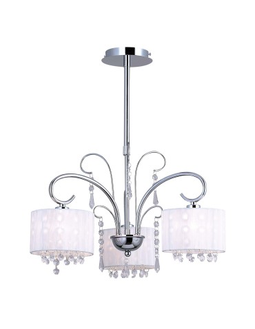ITALUX Span Wisząca E14 3x40W Chrom MDM1583/3 WH