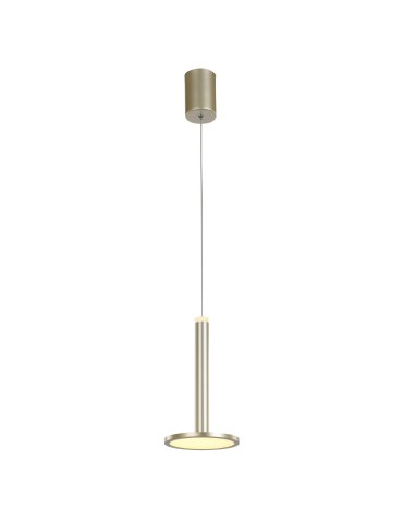 ITALUX Oliver Wisząca LED zintegrowany 12W 3000K 415lm Złoty MD17033012-1A GOLD