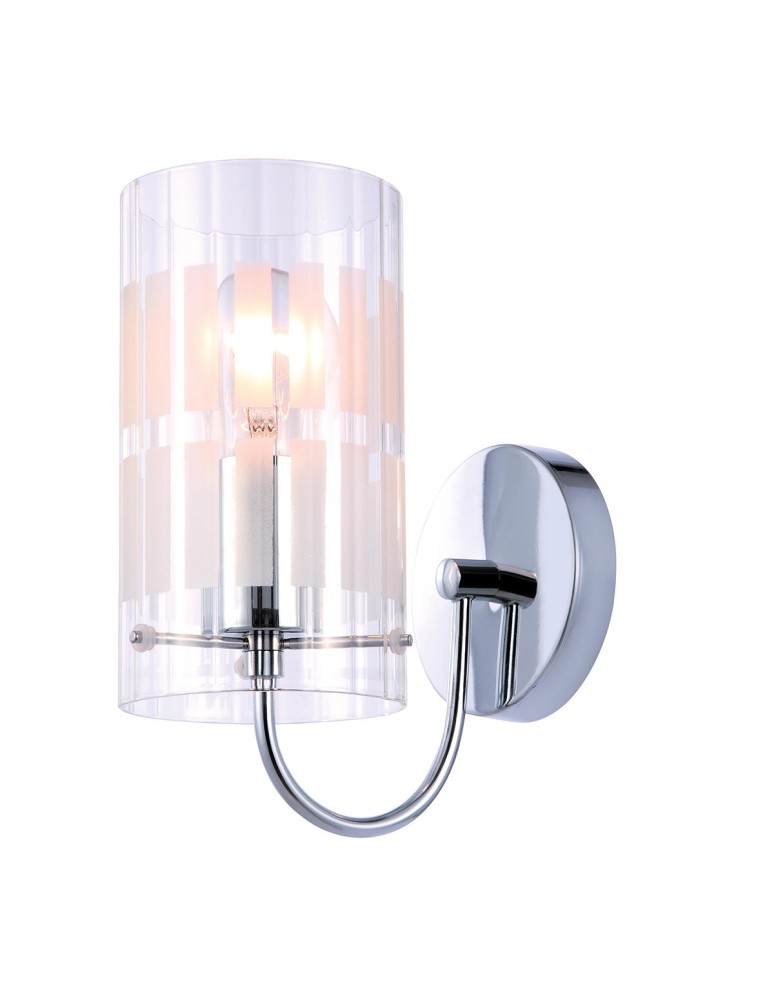 Kinkiety - ITALUX Max Kinkiet E27 1x60W Chrom MBM1957-1 - produkt kolory-swiatla.pl 1