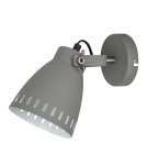 Kinkiety loftowe - industrialne - ITALUX Franklin Kinkiet E27 1x60W Szary MB-HN5050-1-GR+S.NICK - product 1