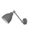 ITALUX Sonny Kinkiet E27 1x60W Szary MB-HN5010-1-GR