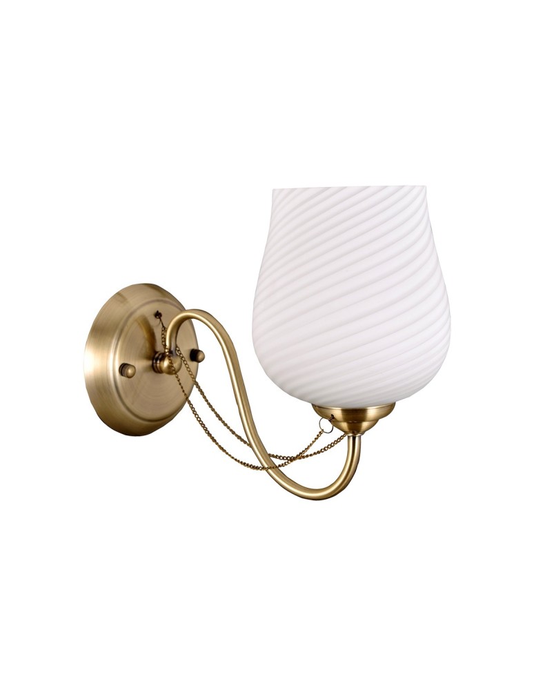 Kinkiety - ITALUX Metamo Kinkiet E27 2x60W Złoty MB38083-1 - produkt kolory-swiatla.pl 1