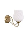 ITALUX Metamo Kinkiet E27 2x60W Złoty MB38083-1