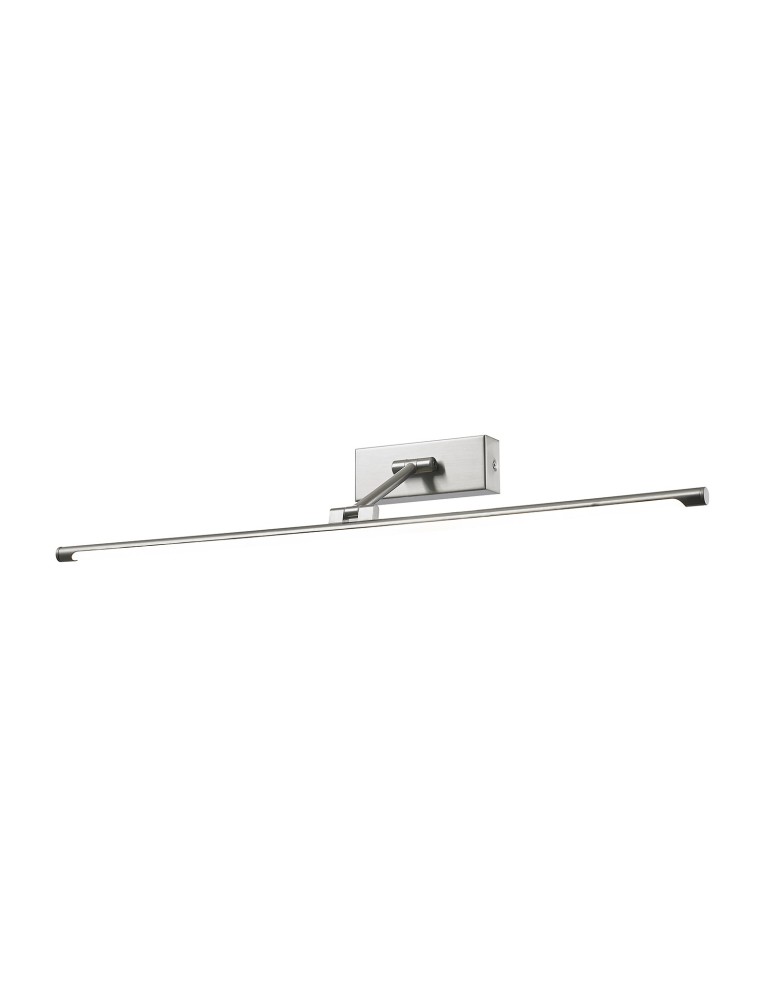Kinkiety nad obraz - ITALUX Garrix Oświetlenie Obrazu LED zintegrowany 12W 3000K 840lm Nikiel MB1263L - produkt kolory-swiatla.pl 1