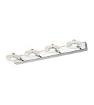 Kinkiety - ITALUX Harmony Kinkiet LED zintegrowany 12W 3000K 840lm IP21 Chrom MB1225/4 - product 1
