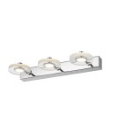 Kinkiety - ITALUX Harmony Kinkiet LED zintegrowany 9W 3000K 630lm IP21 Chrom MB1225/3 - product 1