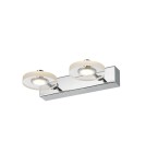 Kinkiety - ITALUX Harmony Kinkiet LED zintegrowany 6W 3000K 420lm IP21 Chrom MB1225/2 - product 1