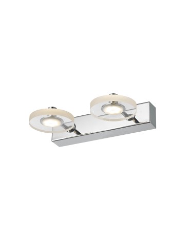 ITALUX Harmony Kinkiet LED zintegrowany 6W 3000K 420lm IP21 Chrom MB1225/2