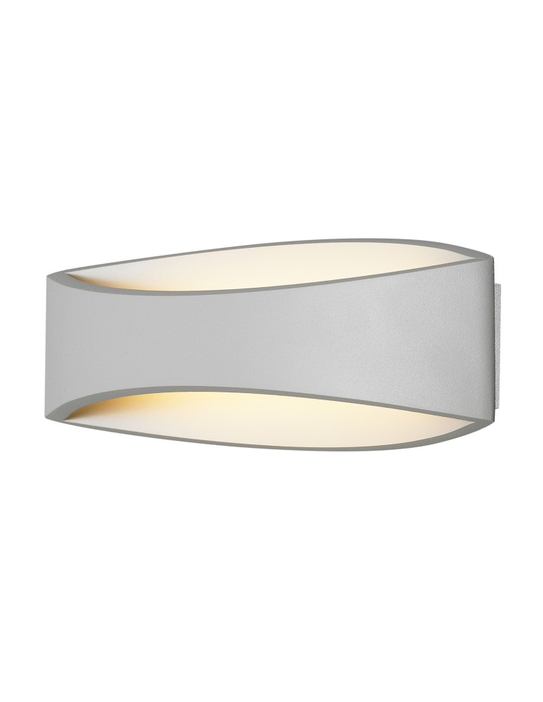 Kinkiety - ITALUX Kaia Kinkiet LED zintegrowany 6W 3000K 420lm Biały MB1126S - produkt kolory-swiatla.pl 1