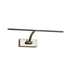 Kinkiety - ITALUX Camila Kinkiet LED zintegrowany 5.4W 3000K 378lm Brązowy MB1079S - product 1