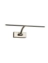 ITALUX Camila Kinkiet LED zintegrowany 5.4W 3000K 378lm Brązowy MB1079S