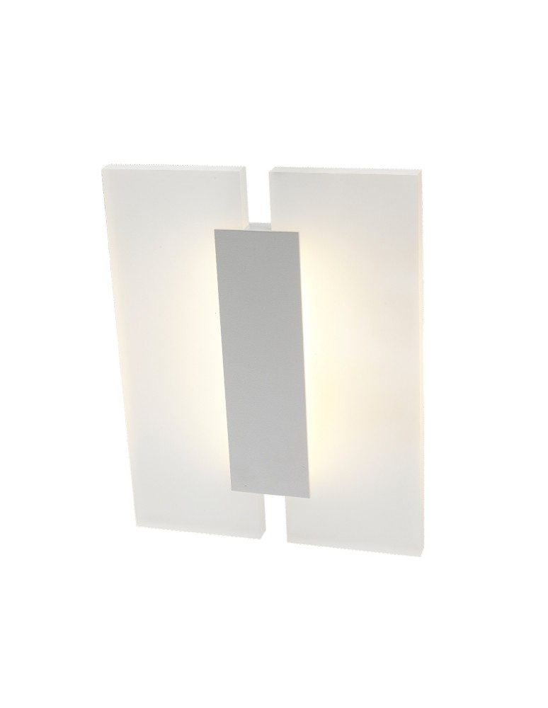 Kinkiety - ITALUX Jacob Kinkiet LED zintegrowany 12W 3000K 840lm Biały MB1070L - produkt kolory-swiatla.pl 1
