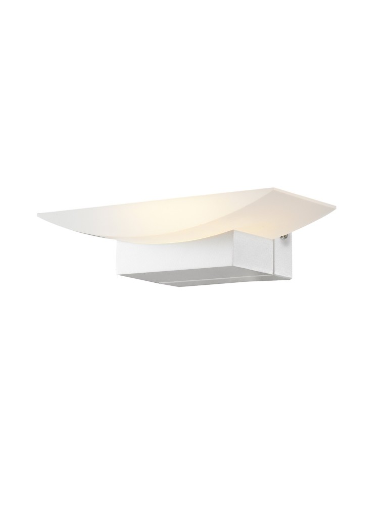 Kinkiety - ITALUX Esma Kinkiet LED zintegrowany 6W 3000K 420lm Biały MB1021S - produkt kolory-swiatla.pl 1