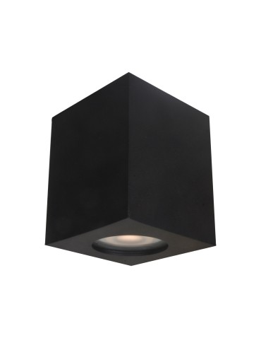 ITALUX Fabrycio Natynkowa GU10 1x50W IP44 Czarny IT8003S1-BK