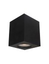 ITALUX Fabrycio Natynkowa GU10 1x50W IP44 Czarny IT8003S1-BK