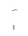 ITALUX Vilai Stojąca LED zintegrowany 4W 3000K 400lm Biały/Złoty/Marmurowy FL-203342-1-WH