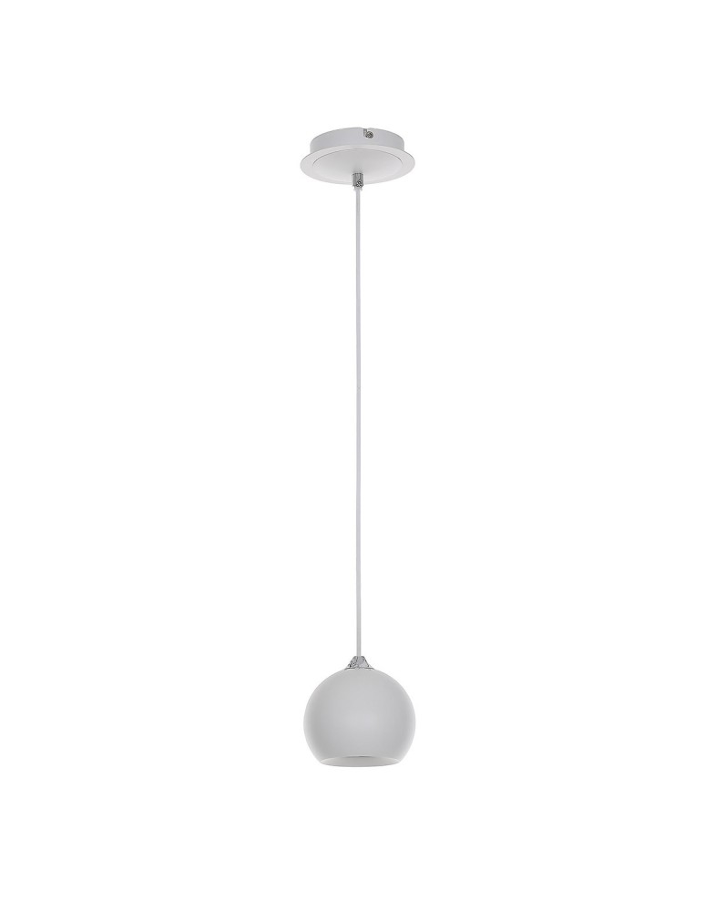 Lampy wiszące - ITALUX James WH Wisząca GU10 1x50W Biały FH5951-BCB-120 WH - produkt kolory-swiatla.pl 1