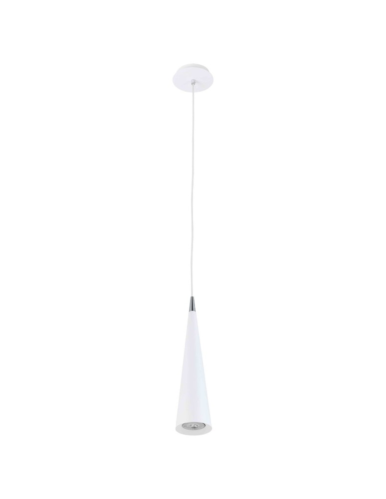 Lampy wiszące - ITALUX Pietro WH Wisząca GU10 1x50W Biały FH31801-BJ WH - produkt kolory-swiatla.pl 1