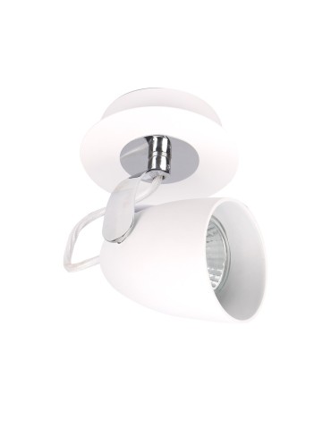 ITALUX Oxford Reflektor GU10 1x50W Chrom/Biały FH31331BJB