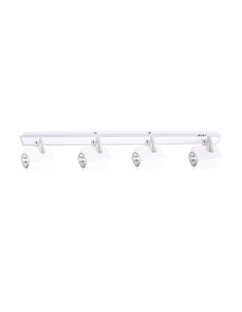 Lampy sufitowe reflektory - ITALUX Mateo Reflektor GU10 4x35W Chrom FH31154AJA3 - produkt kolory-swiatla.pl 1