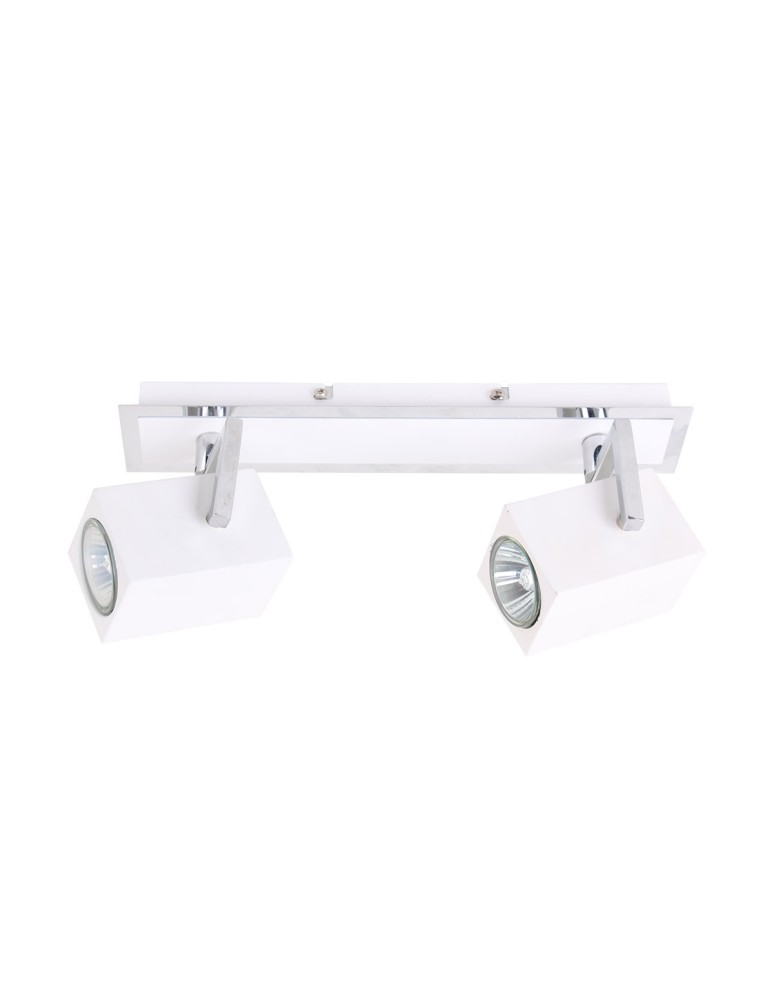 Lampy sufitowe reflektory - ITALUX Mateo Reflektor GU10 2x35W Chrom FH31152AJA3 - produkt kolory-swiatla.pl 1