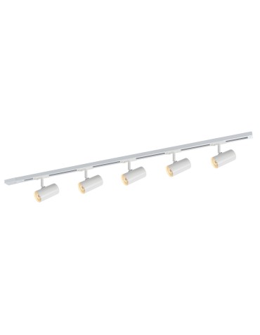 ITALUX Marvi TR Fredrik Szynoprzewody Zestaw GU10 5x35W Biały 920203-5-WH-SET