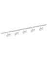 ITALUX Marvi TR Fredrik Szynoprzewody Zestaw GU10 5x35W Biały 920203-5-WH-SET