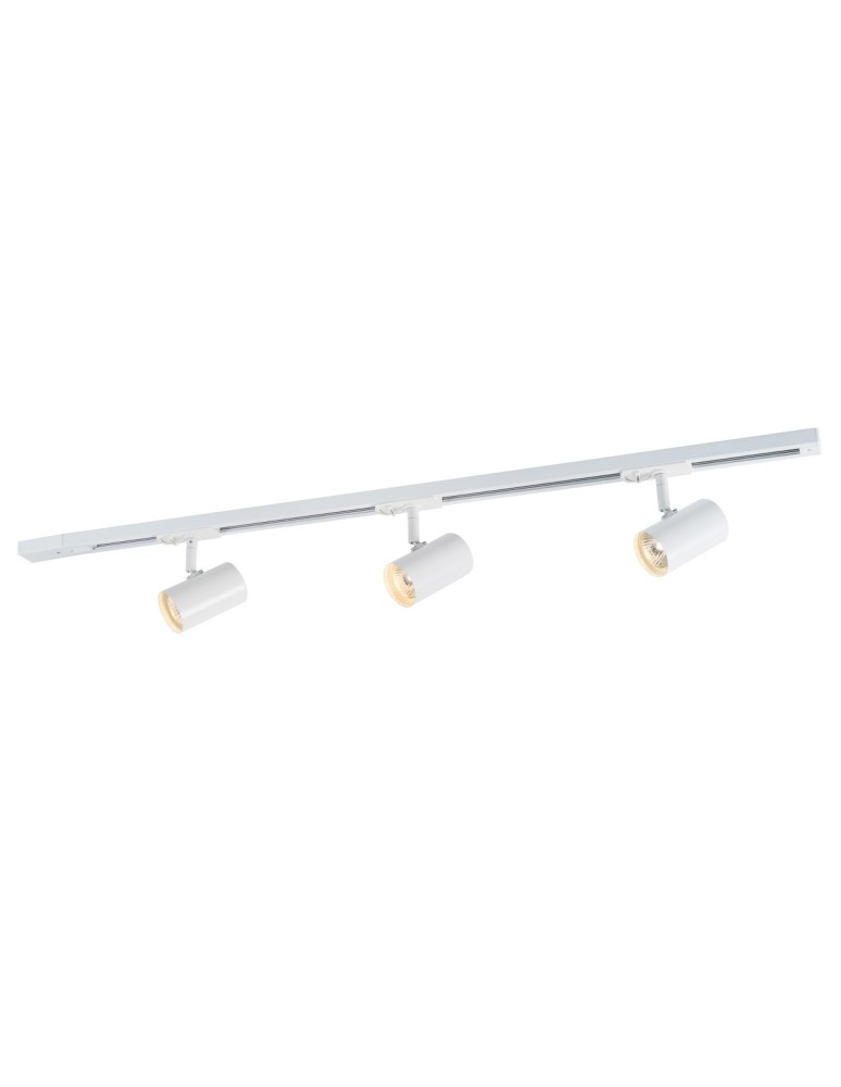 Gotowe zestawy szynoprzewodów - ITALUX Marvi TR Fredrik Szynoprzewody Zestaw GU10 3x35W Biały 920103-3-WH-SET - produkt kolory-swiatla.pl 1