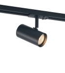 Lampy do szynoprzewodów 1 fazowych - ITALUX Marvi TR Fredrik Reflektor Do Szynoprzewodu GU10 1x35W Czarny 920021-1-BL - produkt 1