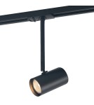 Lampy do szynoprzewodów 1 fazowych - ITALUX Marvi TR Jazz Reflektor Do Szynoprzewodu GU10 1x35W Czarny 913921-1-LNG-BL - produkt 1