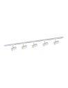 ITALUX Marvi TR Jazz Szynoprzewody Zestaw GU10 5x35W Biały 913703-5-WH-SET