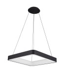 Lampy wiszące LED - ITALUX Giacinto Wisząca LED zintegrowany 50W 4000K 2750lm Czarny 5304-850SQP-BK-4 - product 1