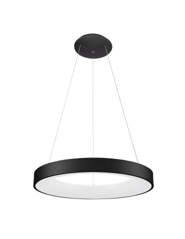 ITALUX Giulia Wisząca LED zintegrowany 50W 4000K 2750lm Czarny 5304-850RP-BK-4