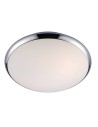 ITALUX Kreo Plafon E27 2x60W IP44 Chrom/Biały 5005-L
